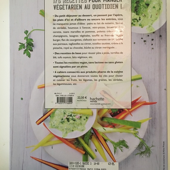 Vegetarian cuisine french cookbook - Picture 2 of 2